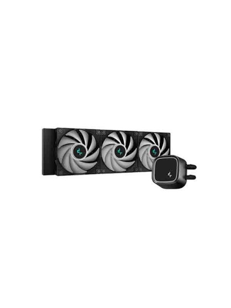 DeepCool LE720 AIO RGB 360mm Liquid CPU Cooler, DeepCool CPU Cooler, Black with Warranty | R-LE720-BKAMMN-G-1