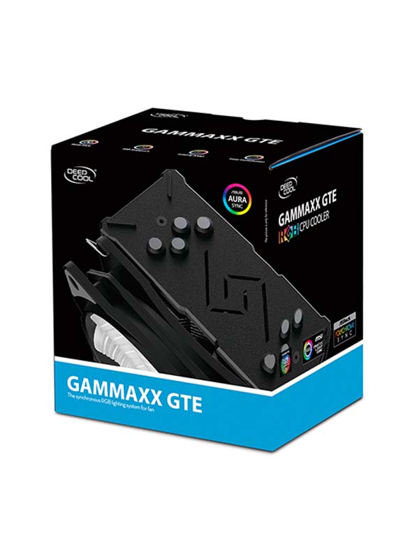 DEEPCOOL CPU Air Cooler GAMMAXX GTE RGB | DP-MCH4-GMX-GTE