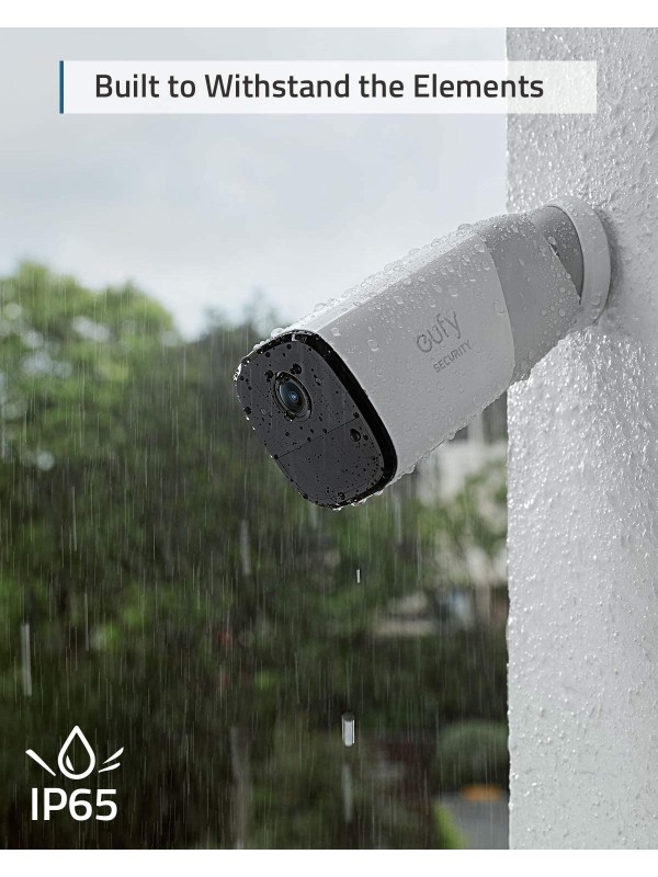 eufy Security T81403D2, eufyCam 2 Pro Wireless Home Security,  2K Resolution, IP67 Weatherproof, Night Vision CCTV Camera | eufy T81403D2