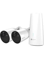Ezviz BC1-B2 2mp WiFi Outdoor Camera, FHD (1920 x 1080) 1080p Security Camera CCTV with 365 Days Battery Life, Color Night Vision, Two Way Audio, PIR Motion, support with works with Alexa & Google assistant | BC1-B2