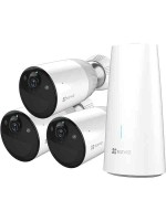 Ezviz BC1-B3 2mp WiFi Outdoor Camera, 1080p Security CCTV Camera with 365 Days Battery Life,  Color Night Vision, PIR Motion, Support with works with Alexa & Google assistant with Warranty | BC1-B3