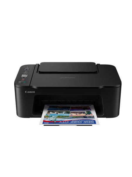 Canon PIXMA TS3640 Wireless 3-in-1 Colour Inkjet Printer, Print Scan Copy, Wi-Fi, 7.7ipm Mono, 4ipm Colour, 1.5-inch LCD, Black | TS3640