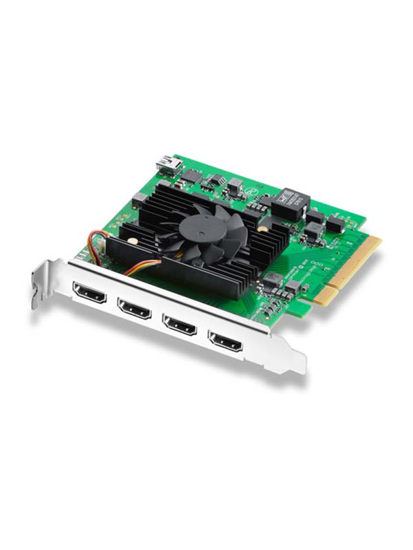 BLACKMAGIC DeckLink Quad HDMI Recorder Capture Card with Warranty | BDLKDVQDHDMI4K