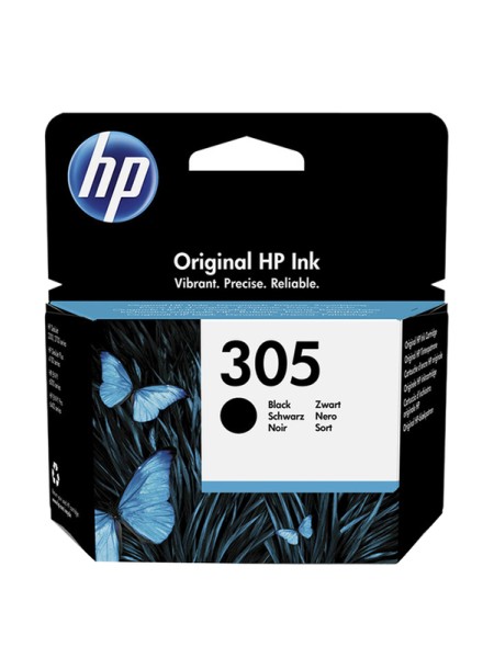 HP 305 Black Original Ink Cartridge 3YM61AE | HP 305 Black