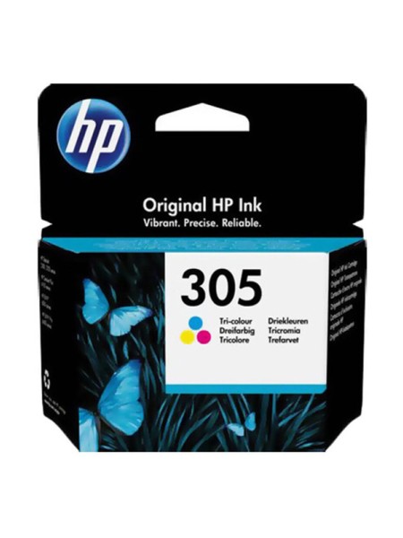 HP 305 Tri-Color Original Ink Cartridge 3YM60AE | HP 305 Tri-Color