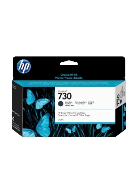 HP 730 130ml Matte Black DesignJet Ink Cartridge | HP 730 130ml Matte Black
