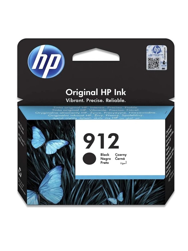 HP 912 Black Original Ink Advantage Cartridge | HP 912 Black