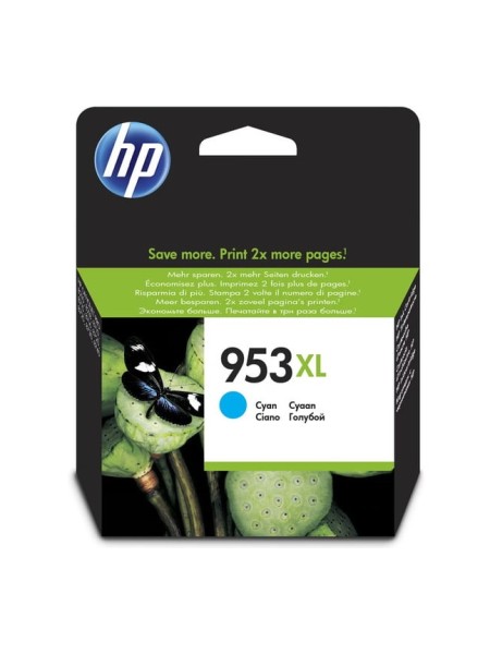 HP 953XL Cyan High Yield Original Ink Cartridge | HP 953XL Cyan