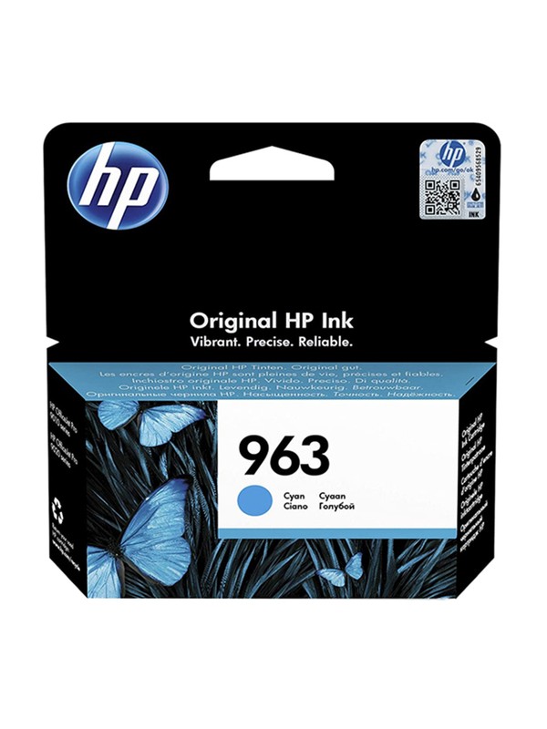 HP 963 Cyan Original Ink Cartridge | HP 963 Cyan