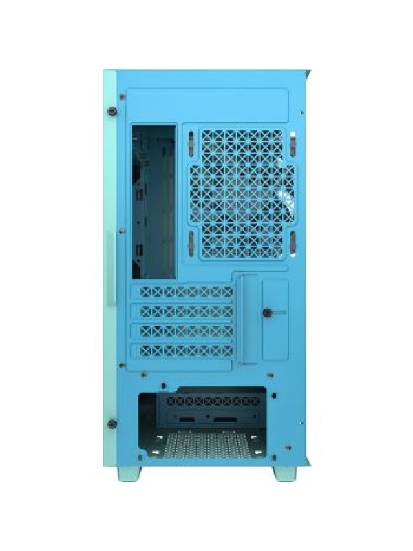 Deepcool MACUBE 110 Micro-ATX Tempered Glass Computer Case, Green -R-MACUBE110-GBNGM1N-A-1