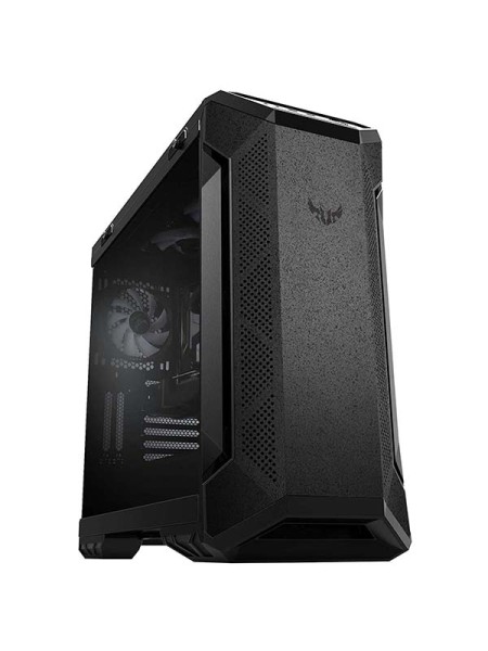 ASUS TUF Gaming GT501 RGB TUF Chassis supports up to EATX with metal front panel, tempered-glass side panel | TUF Gaming GT501RGB TUF Chassis