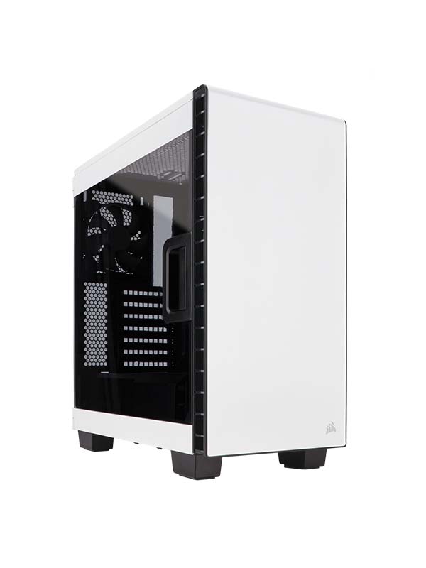 CORSAIR Carbide Series™ Clear 400C Compact Mid-Tower Case — White | CC-9011095-WW