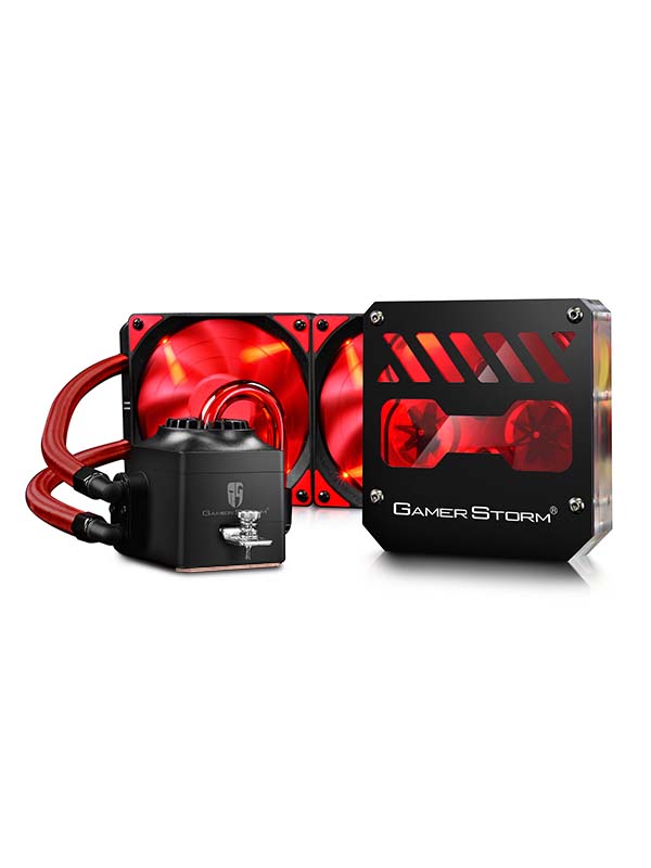 DEEPCOOL Gamer Storm Dukase Liquid Atx Liquid Cooling Chassis with Upgraded Lighting System | DP-ATX-DUKBK-LIQUID