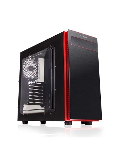 INWIN 703 ATX Mid Tower TEMPERED GLASS CASING - Black | IW-703-Black