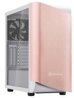 SilverStone SETA A1 Series ATX Mid-Tower Case ARGB, Rose Gold - SST-SEA1GW-G