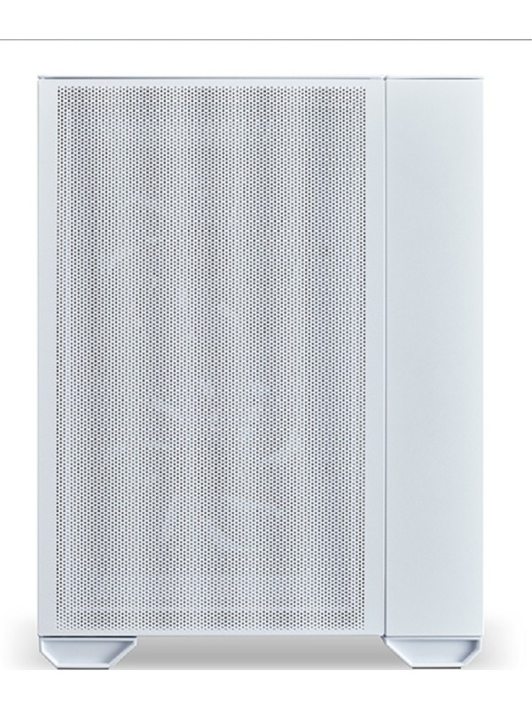 Lian Li O11 Air Mini ATX Mini Tower Computer Case, Tempered Glass, Radiator Support Up to 280mm, 5/7 Expansion Slots, Front 2x140mm PWM Fan, Aluminum Panel, White | G99.O11AMW.00