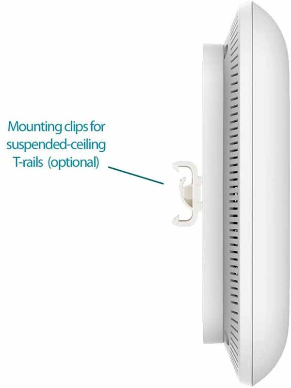 D-Link DAP-2610 Wireless AC1300 Wave Dual-Band Access Point, White 