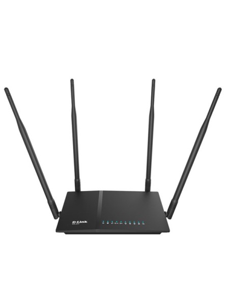 D-Link DIR-825 AC1200 Wi-Fi Dual-Band Gigabit Router, Black