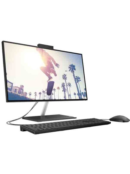 HP 24-cb1038nh Bundle All-in-One PC, 23.8inch FHD Display, 12th Gen Intel Core i5-1235U Processor, 8GB RAM, 512GB SSD, Integrated Intel Graphics, Windows 11 Pro, Keyboard & Mouse with Warranty | cb1038nh - 6V340EA