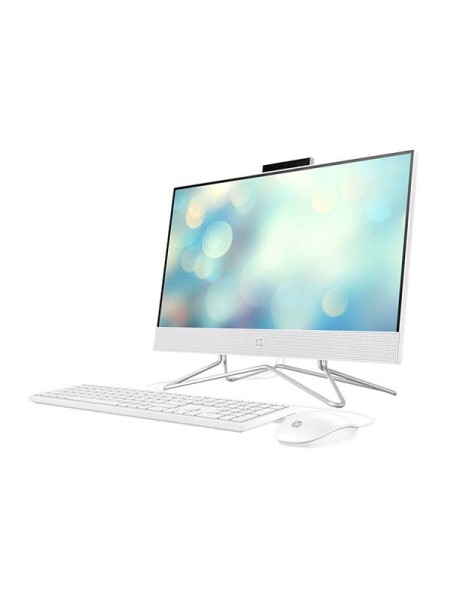 HP 27-CB1155NH All In One PC, 27inch FHD Display, 12th Gen Intel i7-1255U, 8GB RAM, 512GB SSD, Intel Iris Xe Graphics, DOS, Keyboard &  Mouse, White with Warranty | 79Q95EA#BH5