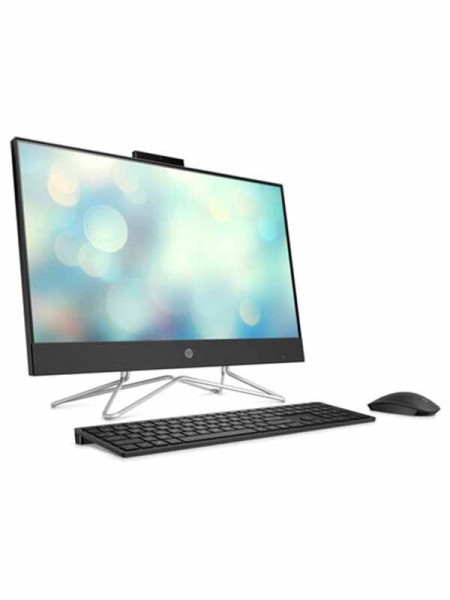 HP All-in-One PC 24-DF1005NH, 11th Gen Intel Core i5-1135G7, 8GB RAM, 256GB SSD, Intel IrisXe Integrated Graphics, 23.8″ FHD IPS Display with HD Camera, DOS, Black | HP DF1005NH