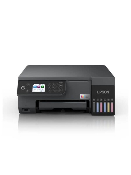 Epson EcoTank Photo L8100 3-in-1 A4 Photo Ink Tank Printer, Print Scan Copy, 6-Colour, Wi-Fi, Wi-Fi Direct, Colour LCD, PVC ID & CD/DVD Printing | C11CK94402
