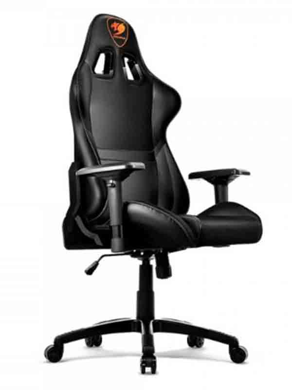 Cougar Armor Black Gaming Chair, Adjustable Design, 3MARBNXB.0001