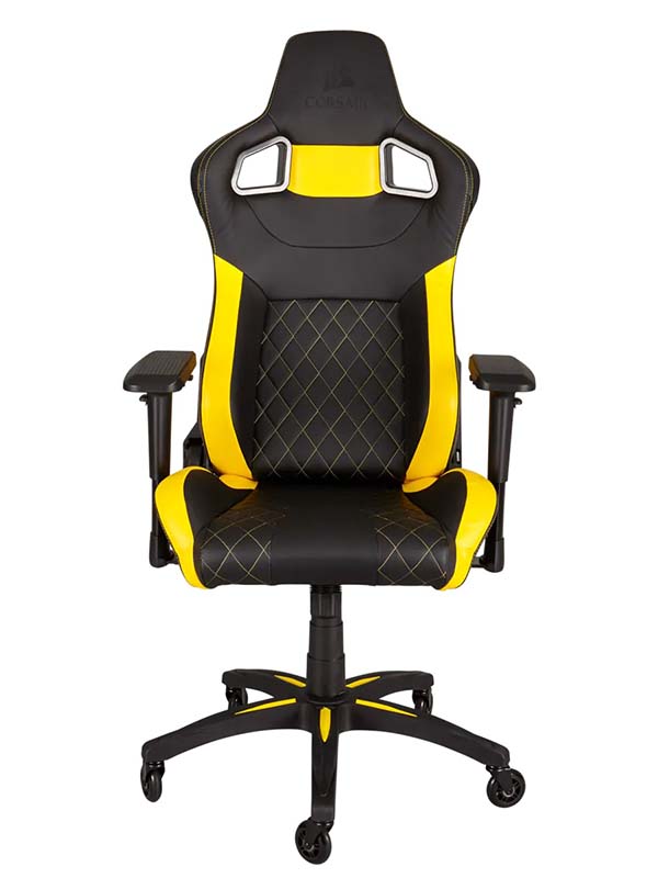 CORSAIR T1 RACE Gaming Chair — Black/Yellow | CF-9010005-WW