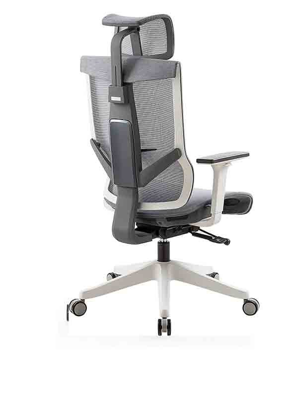 Aero Mesh Ergonomic Chair, Premium Office & Computer Chair with Multi-Adjustable Features by Navodesk, Light Gray - Navodesk AERO-LG 