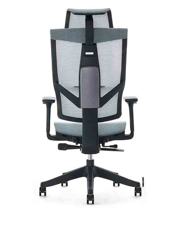 Aero Mesh Ergonomic Chair, Premium Office & Computer Chair with Multi-Adjustable Features by Navodesk, Space Blue - Navodesk AERO-MESH-SPBL