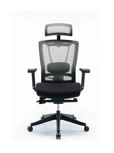 Navodesk HALO Chair Premium Ergonomic Gaming & Office Chair with Multi Adjustable Features, Pure Black with Warranty