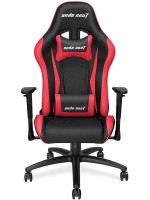 Anda Seat Axe Series Racing Style High Back Gaming Chair, Black & Red | AD5-01-BR-PV
