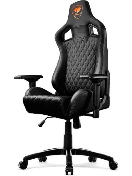 Cougar Armor S Adjustable Design Gaming Chair, Black | CG-CHAIR-ARMOR S-CHRCL