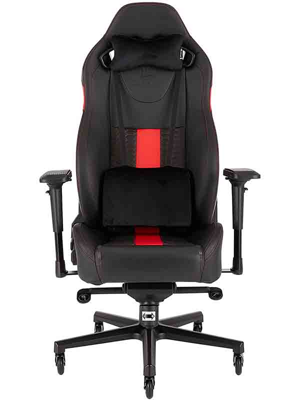 Corsair T2 Road Warrior, High Back Desk Gaming and Office Chair - Red | CF-9010008-WW
