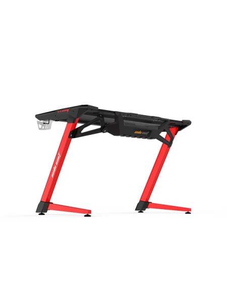 Andaseat 1200-04 RGB Gaming Desk - Black/Red | AD-D-1200-04-BR