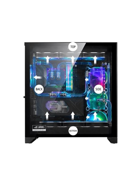Diamond Gaming PC, Gaming Pc, 14th Gen  Intel i9 14900K, Asus Z790-A Wifi, 64GB RAM DDR5, 2TB SSD Storage, MSI RTX4090 24GB Gaming X Slim Graphics, Deepcool 1200W Power Supply, NZXT Kraken 360 RGB Cooler, 3 Pack 120MM Fan, LIAN LI PC-O11DXL-S Case