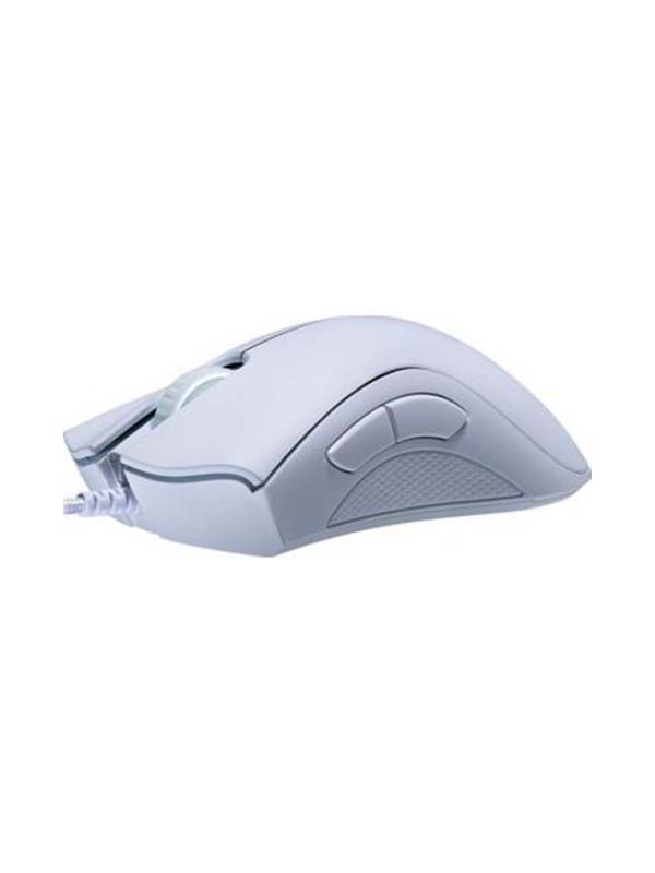 RAZER DeathAdder Essential Gaming Mouse (White), 5 Programmable Buttons | RZ01-03850200-R3M1