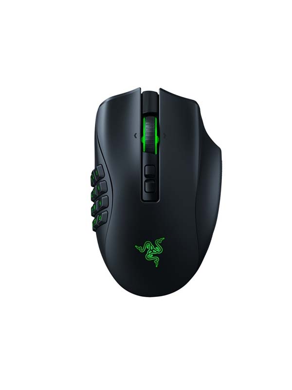 RAZER NAGA PRO Gaming Mouse, up to 20 PROGRAMMABLE BUTTONS, 150 Hours Battery Life | RZ01-03420100-R3G1