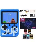 SUP Game Box Plus 400 in 1 Retro Kids Mini Gameing Console, Blue
