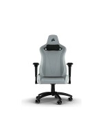 CORSAIR TC200 Fabric Gaming Chair, Standard Fit, Soft Fabric Exterior, 4D Armrests, Light Grey | CF-9010048-WW