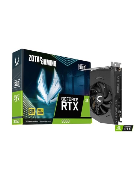 Zotac Gaming GeForce RTX 3050 6GB GDDR6 Solo Graphics Card with Warranty | ZT-A30510G-10L