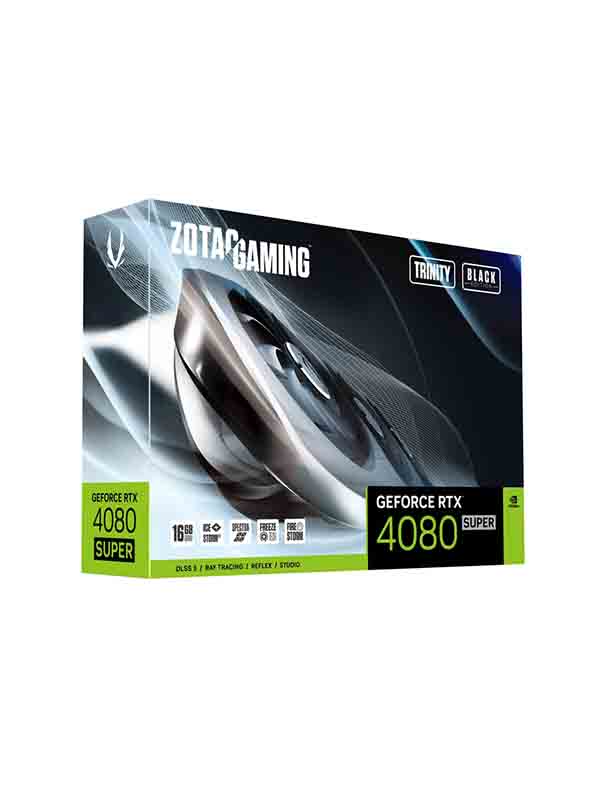 Zotac Gaming GeForce RTX 4080 SUPER Trinity Black Edition 16GB GDDR6X Graphics Card with Warranty, ZT-D40820D-10P