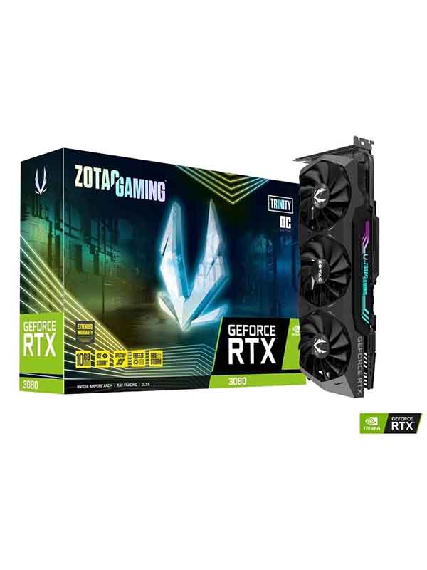 Zotac NVIDIA GeForce RTX 3080 10 GB GDDR6X Gaming Graphic Card - ZT-A30800J-10P