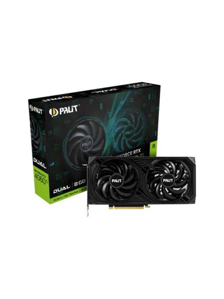 Palit GeForce RTX 4060 Ti Dual 8GB GDDR6 Graphics Card with Warranty | NE6406T019P1-1060D