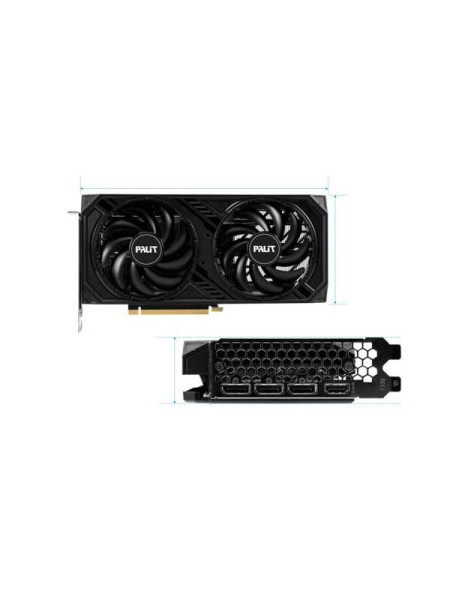 Palit GeForce RTX 4060 Ti Dual 8GB GDDR6 Graphics Card with Warranty | NE6406T019P1-1060D