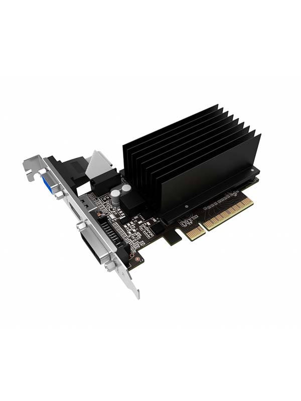 PALIT GeForce GT 710 (2048MB DDR3), 64bit, 954MHz GPU, 800MHz Memory Clock Graphics Card| NEAT7100HD46-2080H