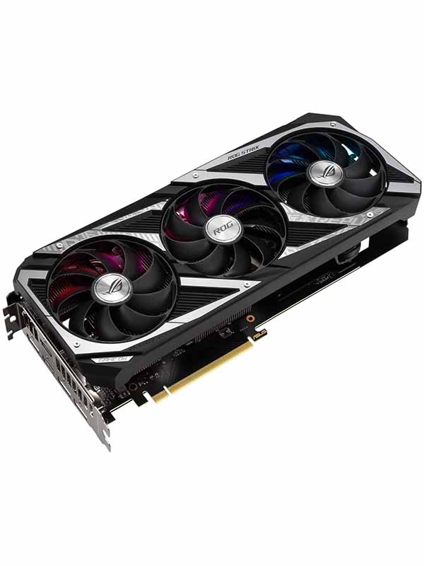 ASUS ROG Strix GeForce RTX3050 8GB GDDR6 Graphics Card buffed-up design with chart-topping thermal performance
