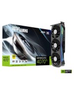 Zotac GeForce RTX 4070 Ti AMP AIRO 12GB GDDR6X Gaming Graphics Card, IceStorm 2.0 Advanced Cooling, SPECTRA 2.0 RGB Lighting with Warranty, ZT-D40710F-10P