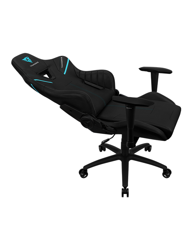 ThunderX3 TC5 Premium Leatherette with Carbon Fiber-Style Pattern AIR Tech Breathable, 90 – 180° Adjustable Backrest Gaming Chair, Jest Black 