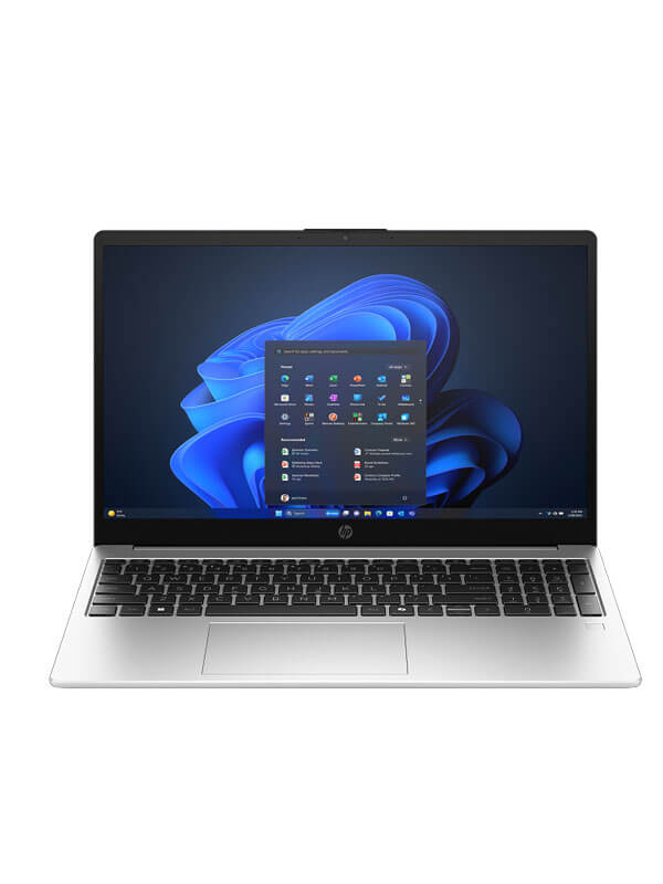 HP 250R G10 D1BA7AT#A2N Business Laptop, Intel Core 7 150U, 16GB DDR5-5200, 512GB PCIe NVMe SSD, 15.6-inch FHD Anti-Glare Display, Intel Graphics, Wi-Fi 6, FreeDOS, English-Arabic Keyboard, Turbo Silver | D1BA7AT#A2N HP 250R G10 D1BA7AT#A2N Business Laptop, Intel Core 7 150U, 16GB DDR5-5200, 512GB PCIe NVMe SSD, 15.6-inch FHD Anti-Glare Display, Intel Graphics, Wi-Fi 6, FreeDOS, English-Arabic Keyboard, Turbo Silver | D1BA7AT#A2N